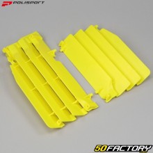Rejillas de radiador Suzuki  RM Z XNUMX (XNUMX - XNUMX) Polisport  amarillos