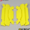 Radiator grilles Suzuki RM 125 (250 - 2001) Polisport yellows