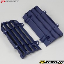 Parrillas de radiador Husqvarna FC, TC, KTM SX, EXC ... XNUMX, XNUMX, XNUMX ... (desde XNUMX) Polisport  azul