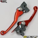 Front brake and clutch levers KTM SX, SX-F 250, 350, 450... (2014 - 2016) 4MX orange