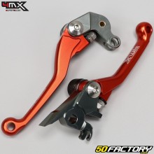 Front brake and clutch levers KTM SX, EXC 125, SX-F 250... 4MX orange