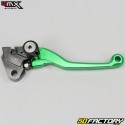 Kawasaki KX front brake and clutch levers, Suzuki RM-Z, Yamaha YZ 125, 250, 450... 4MX green