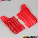 Parrillas de radiador Honda CRF XNUMX R, RX  (XNUMX - XNUMX) Polisport  rojo