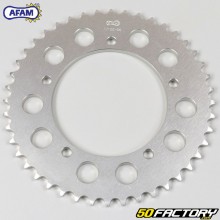 Couronne 44 dents alu 420 Kawasaki KX 60, Suzuki RM 60 Afam