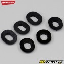 Carenados delanteros Kawasaki KXF 250, 450 (2009 - 2012) Polisport verde y negro