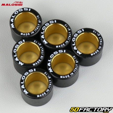 Rulli di variatore 10g 19x15.5mm Piaggio Zip, Gilera Stalker... Malossi HT Roll