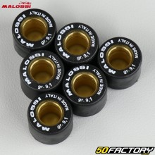 Rulli di variatore 9.1g 16x13mm Kisbee, Agility, Zip, Cracker ... Malossi Rotolo HT Roll