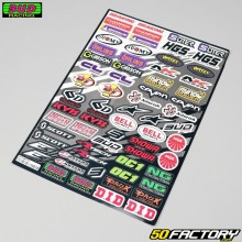 Stickers Bud Racing Micro 30x42 cm (planche)
