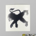 Sticker Peugeot Black lion