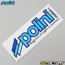 Stickers Polini azul 114x35mm