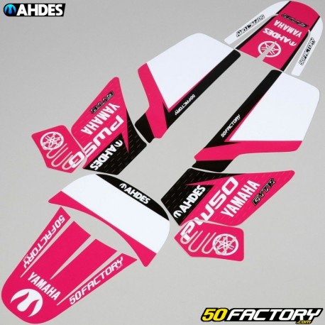 Kit decorativo Yamaha  PW XNUMX Ahdes rosa