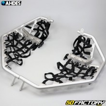 Seitenschutz mit Gurtnetz Nerf Bars Kawasaki KFX XNUMX Ahdes Hard Racing