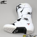 Botas Alpinestars Tech 7 blancas