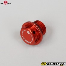 Clutch cover oil fill cap AM6  Minarelli KRM Pro Ride  Orange