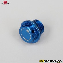 Clutch cover oil fill cap AM6  Minarelli KRM Pro Ride  blue