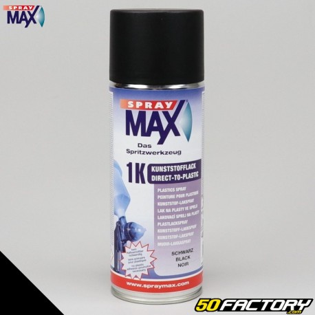 XNUMXK professionelle Qualitätsfarbe Spray Max schwarz XNUMXml
