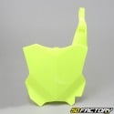 Placa frontal Kawasaki KXF 250, 450 (desde 2017) Polisport amarillo fluorescente