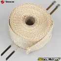 Exhaust thermal strip vintage Brazoline beige 50 mm (5 m)