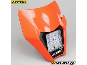 Plaque phare type KTM EXC (2012 - 2016) Acerbis VSL à leds blanche