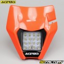 Placa de faro tipo KTM EXC (XNUMX - XNUMX) Acerbis  VSL con LED naranja