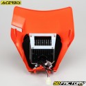 Tipo di piastra faro KTM EXC (2017 - 2019) Acerbis VSL con LED arancioni