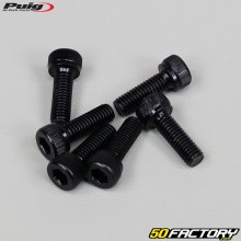 5x15 mm viti Puig BTR testa nera (set di 6)