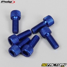 Vis 6x15 mm tête BTR Puig bleues (lot de 6)