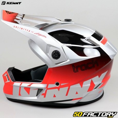 Casque cross Kenny Track rouge