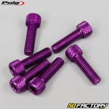 Schrauben 6x20 mm BTR-Kopf  Puig lila (Satz 6 Stück)