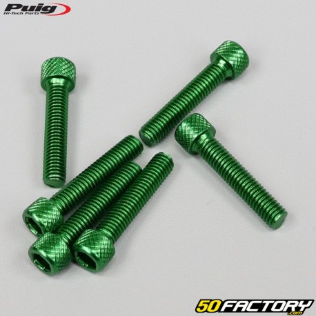 6x30 mm cabeça dos parafusos BTR Puig verde (conjunto de 6)