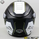 Casco modular Vito Furio negro mate y amarillo