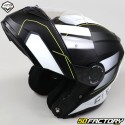 Casco modular Vito Furio negro mate y amarillo