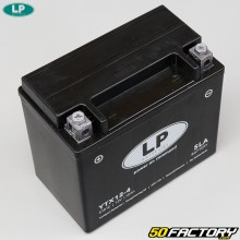 Bateria Landport YTX12-4 SLA 12V 10Ah manutenção sem ácido Aprilia Atlantic,  Gilera,  Kymco...