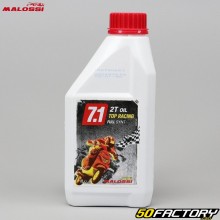 Huile moteur 2T Malossi 7.1 Top Racing 100% synthèse 1L