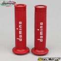 Punhos Domino  AXNUMX vermelho e branco