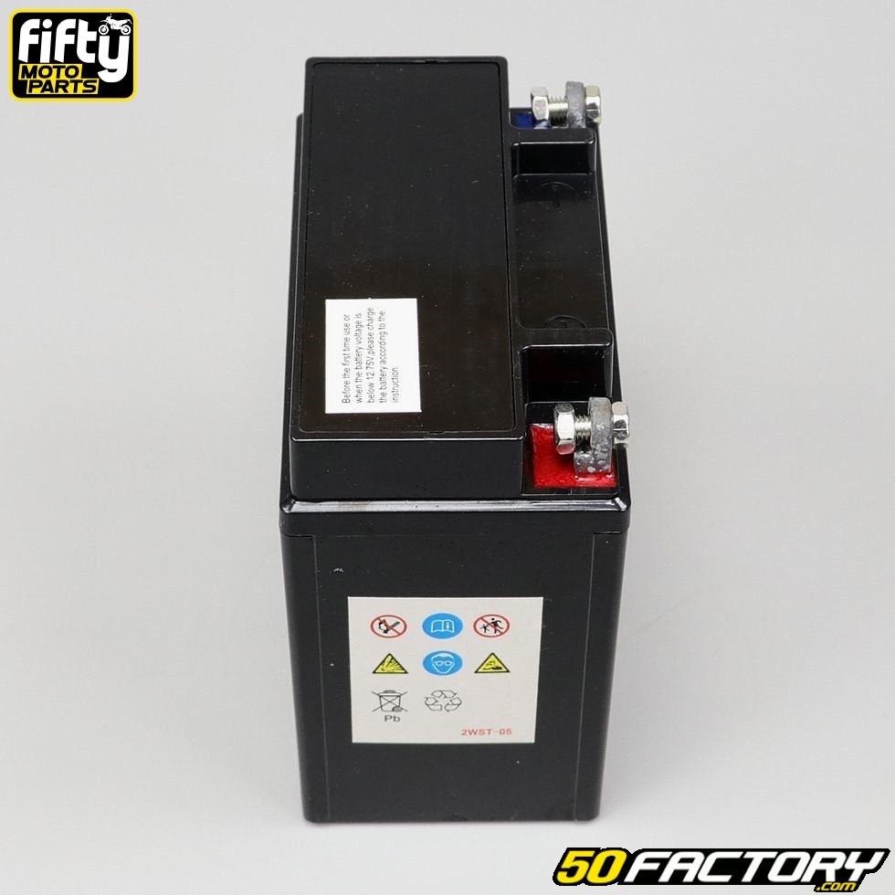 Batterie Fifty YB9-B 12V 9Ah gel Piaggio Liberty, Aprilia SR, Honda CM