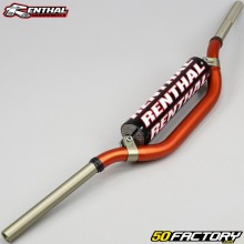 Guidon Ø28mm Renthal Twinwall 994 KTM orange avec mousse