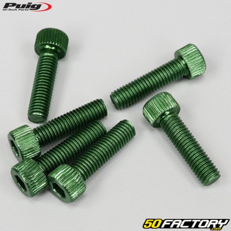 8x30 mm cabeça dos parafusos BTR Puig verde (conjunto de 6)