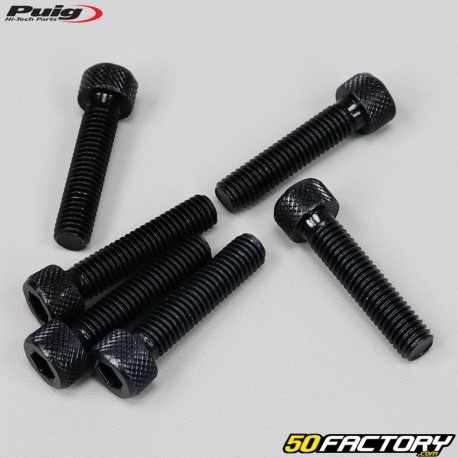 8x35 mm cabeça dos parafusos BTR Puig preto (conjunto de 6)