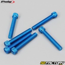 Parafusos 8x50 mm cabeça BTR Puig azules (conjunto de 6)