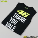 T-shirt preta infantil VR46 Thank You Vale (1-3 anos)