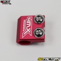 Supporto tubo freno anteriore Honda CR, CRF, Yamaha YZ, YZF 125, 250, 450... 4MX rosso