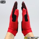 Gloves cross 100%iTrack red