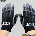 Gloves cross Fly Evolution  DST black and white