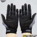Gloves cross Fly Evolution  DST black and white