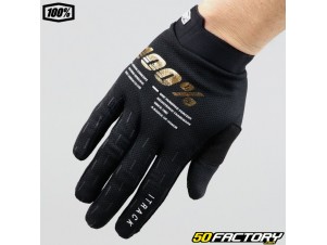 Gloves cross 100%iTrack black - Pilot equipment