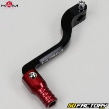 Pedal de cambio Derbi Senda, Gilera SMT, RCR ...KRM Pro Ride  rojo