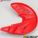 Protetor de disco do freio dianteiro Honda CRF 250, 450 R (2010 - 2014) Polisport vermelho