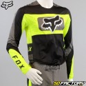 Shirt Fox Racing Flexair Mirer black and neon yellow