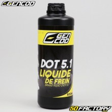 Liquide de frein DOT 5.1 Gencod 500ml